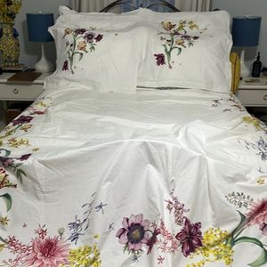 Duvet cover with 2 euro shams